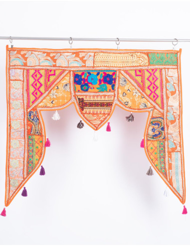 Orange Bow Toran