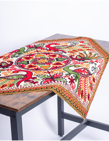 Animal Embroidered Tapestry