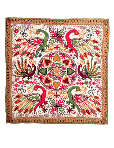 Embroidered Tapestry Animals