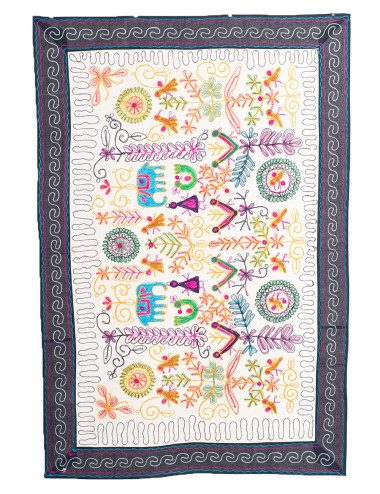 Tapestry with Rock Art Inscriptions