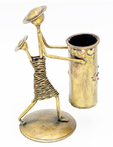 Woman and child pencil case