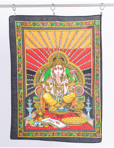 Tapestry of Hindu Gods - Sacred Art