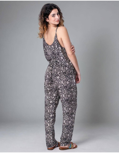Long Jumpsuit with Straps