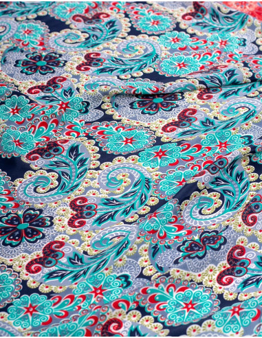 Printed Jumpsuit with Straps