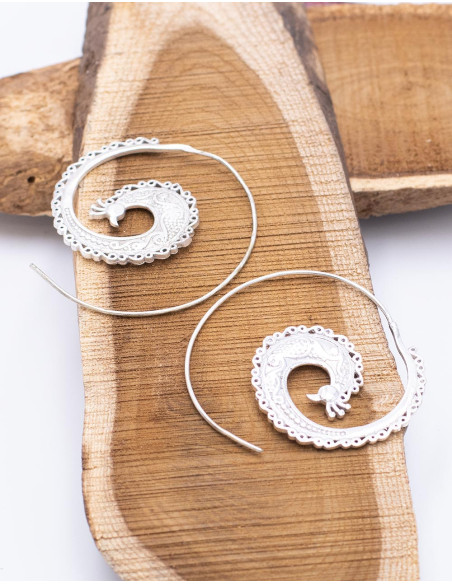 Pendientes Icoting Pavo Real