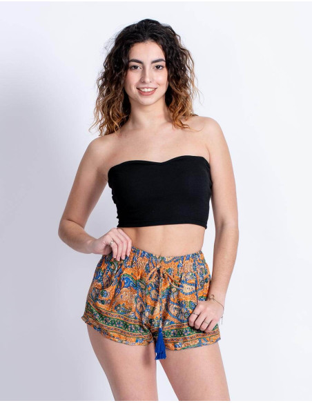 Women's Short Silk Shorts