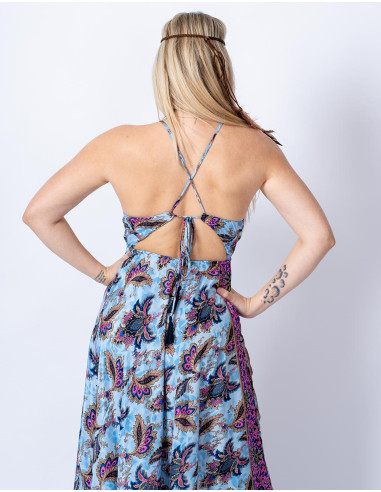 vestido-verano-mujer-hippie-celeste-estampado