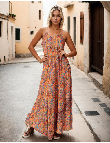 Long, flowing dress