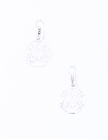 Lotus Flower Earrings
