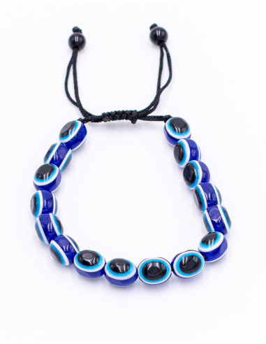 Blue Bead Bracelet