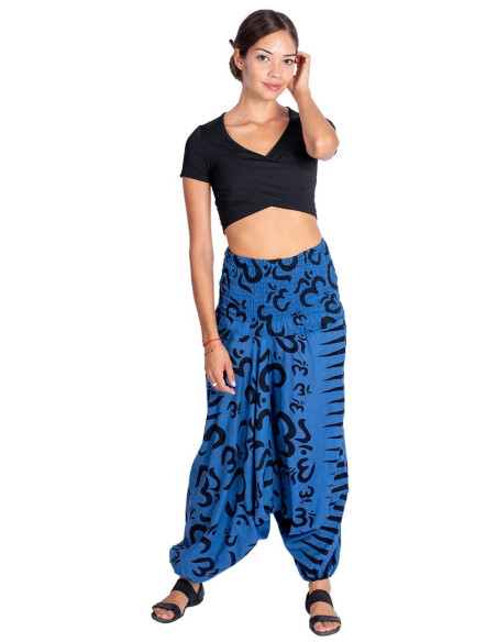 Blue Afghan Trousers