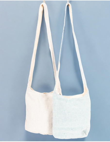 Ethnic Fashion: Kimago Hemp Hippie Shoulder Bag – Authentic Indian Craftsmanship
