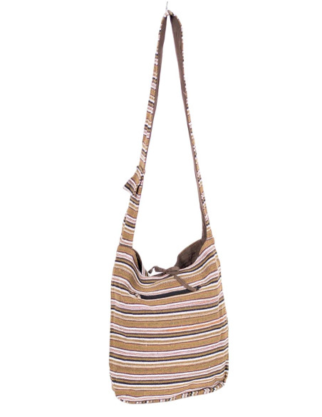 Striped Shoulder Bag
