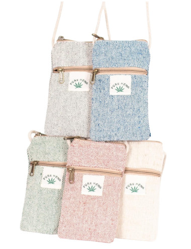 Hemp Mobile Shoulder Bag