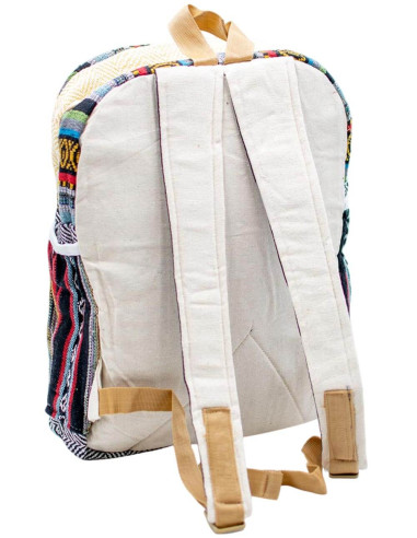 Unisex Hemp Backpack with Exclusive Buddha...