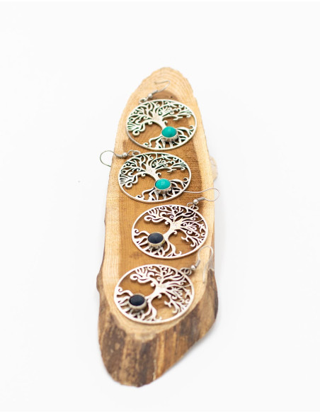 Kimago Tree of Life Handcrafted Earrings – Authenticity and Style