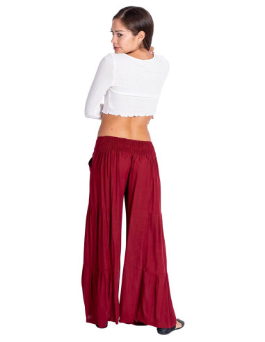 Ethnic Viscose Pants with Adjustable Waist –...