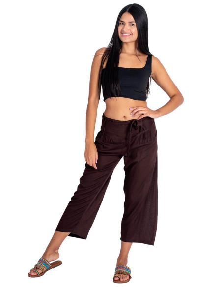pantalon-pirata-marron-mujer-rayon