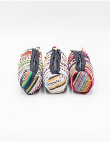 Kimago ethnic pencil case with zipper and...