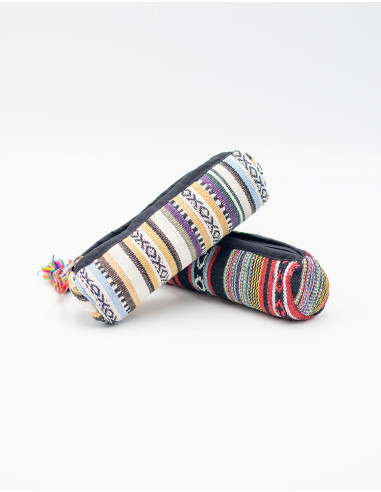 Kimago ethnic pencil case with zipper and...