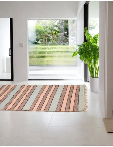 Handmade boho ethnic rug India | Kimago