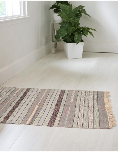 Handmade boho ethnic rug India | Kimago