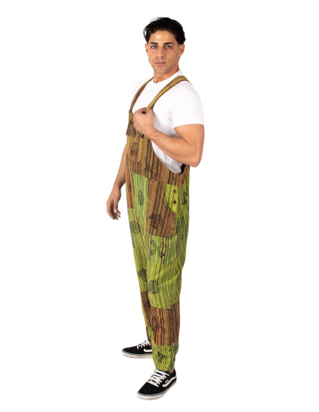 Colorful handmade boho unisex jumpsuit | Kimago