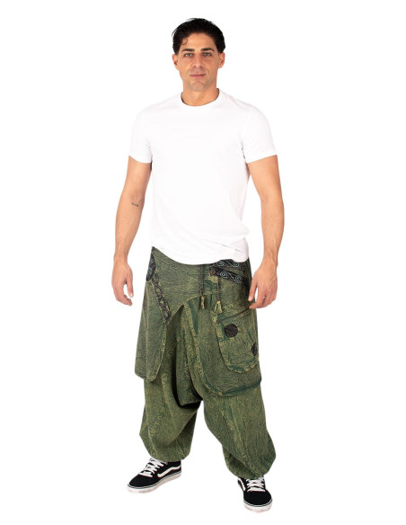 Men's Boho Cotton Afghan Pants | Kimago