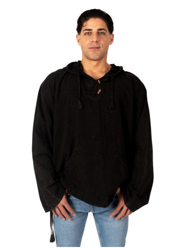 Boho cotton hoodie | Kimago