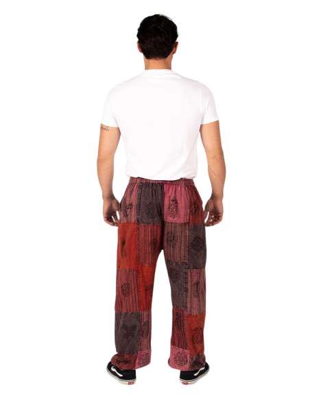 Kimago unisex patchwork harem pants, assorted colors