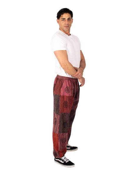 Kimago unisex patchwork harem pants, assorted colors