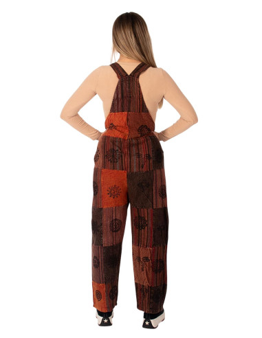 Handmade patchwork unisex jumpsuit | Kimago