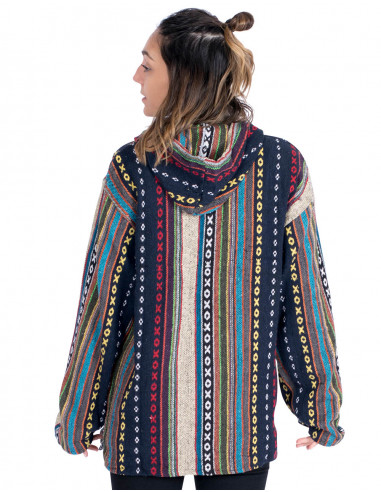 Handmade ethnic cotton unisex boho sweatshirt |...