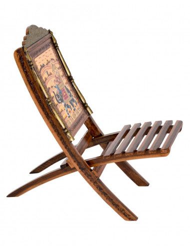 silla-artesanal-madera-india-rajasthan-jaipur-frente