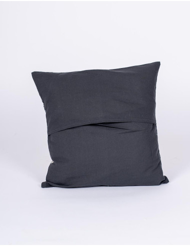 Ethnic black and white cushion cover 40x40