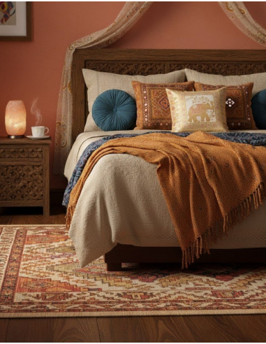 cojin-blanco-brillante-elefante-etnico-india