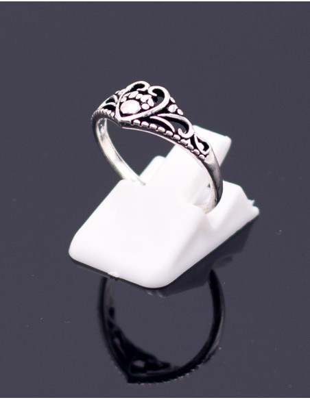 anillo-plateado-corazon-artesanal-india-laton