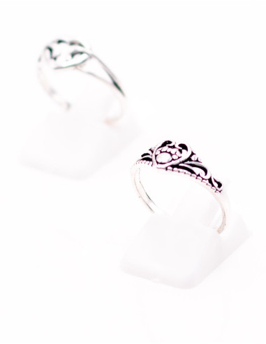 Handmade heart ring
