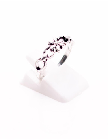 Ethnic silver ring