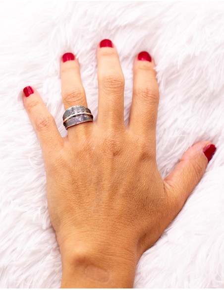 anillo-plateado-tallado-lineal-artesanal-india