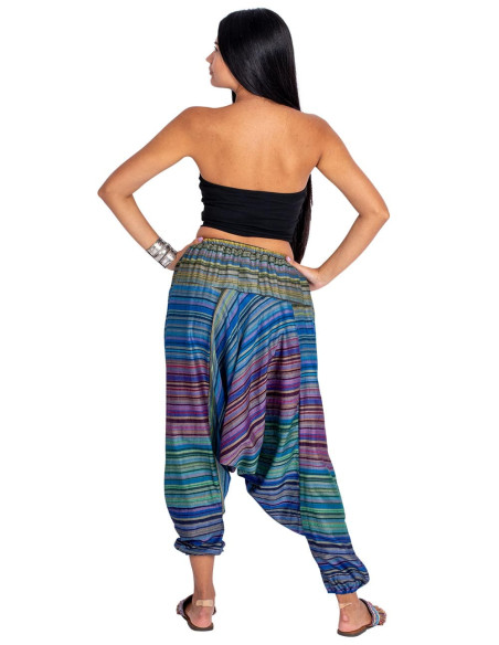 Multicolored Afghan pants