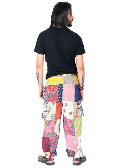 pantalon-unisex-boho-patchwork-colores-variados