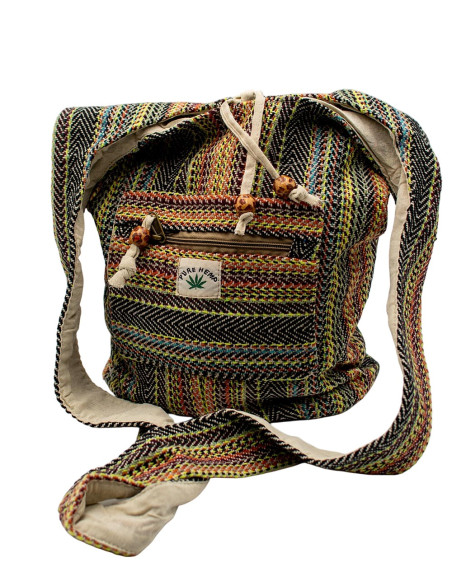 Hippie hemp shoulder bag