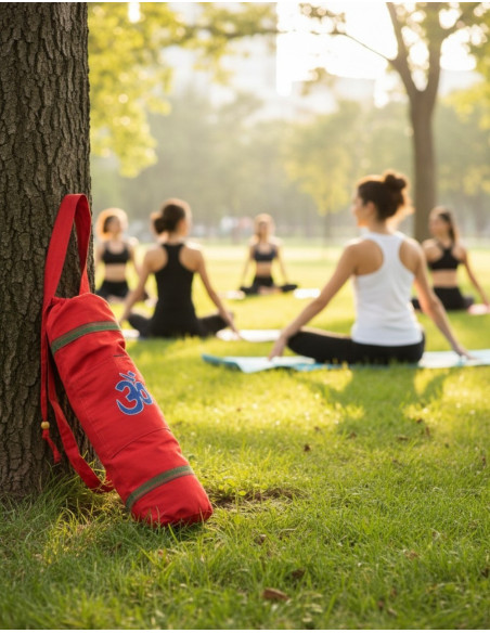 Om yoga bag cotton