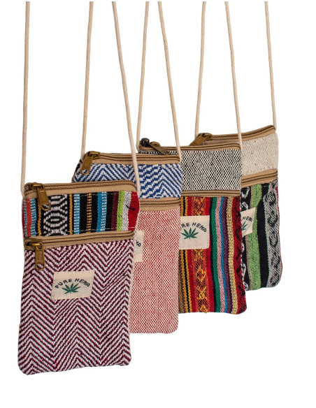 Mobile hemp shoulder bag