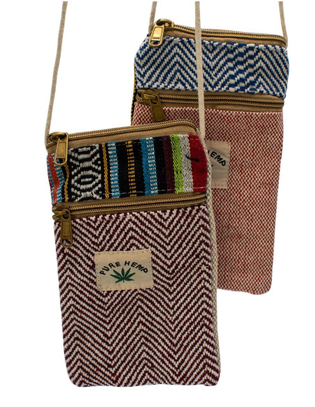 Mobile hemp shoulder bag
