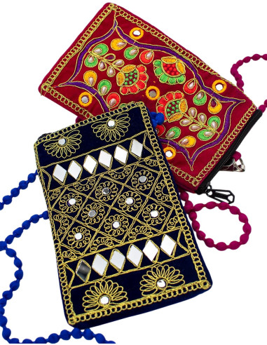 Handmade ethnic shoulder bag