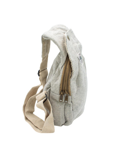 Natural hemp backpack