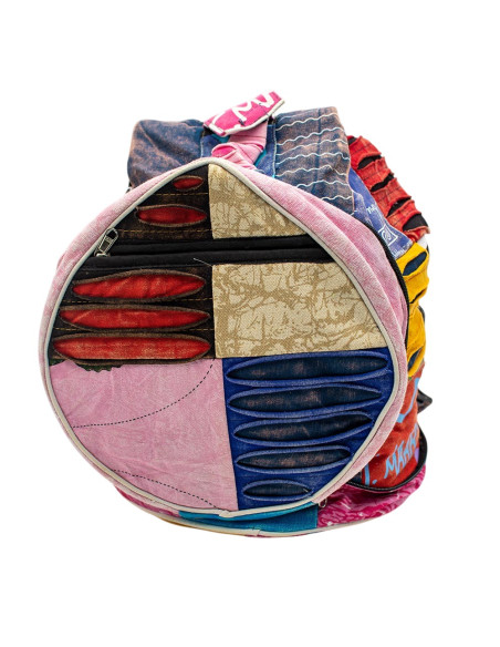 Boho patchwork backpack