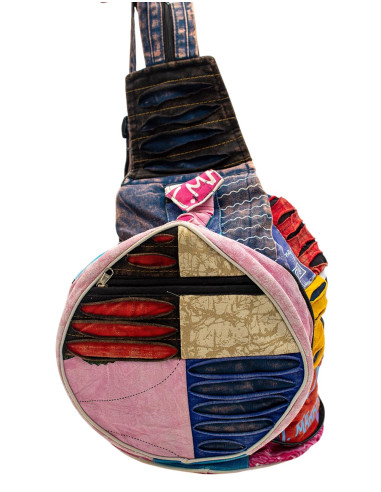 Boho patchwork backpack
